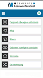 Mobile Screenshot of leeuwarderadeel.nl